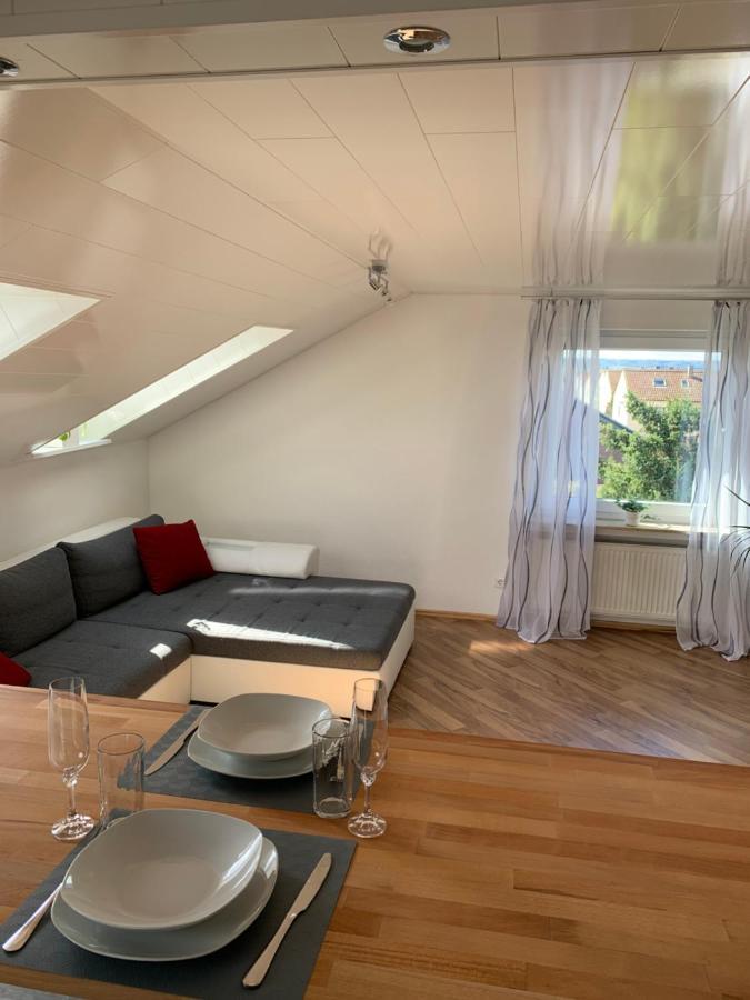 2 Zimmer Ferienwohnung Obersulm Exteriör bild